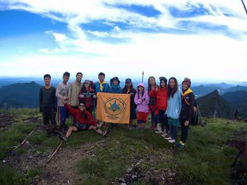 Latihan Pemantapan angkatan XXIII di Gn.Halau-Halau HST (gunung tertinggi di Kalsel)