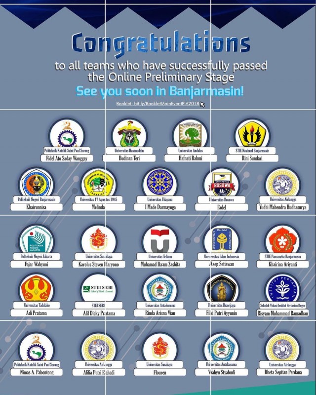 Pekan Ilmiah Akuntansi Yang Diselenggarakan ULM (Universitas Lambung Mangkurat) Banjarmasin Tahun 2018