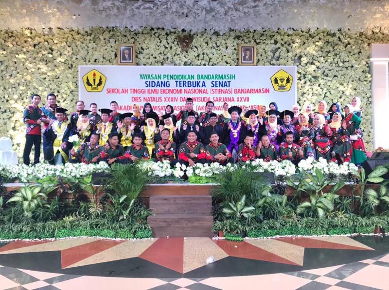 Dies Natalis XXXIV Dan Wisuda XXVII STIE Nasional Banjarmasin